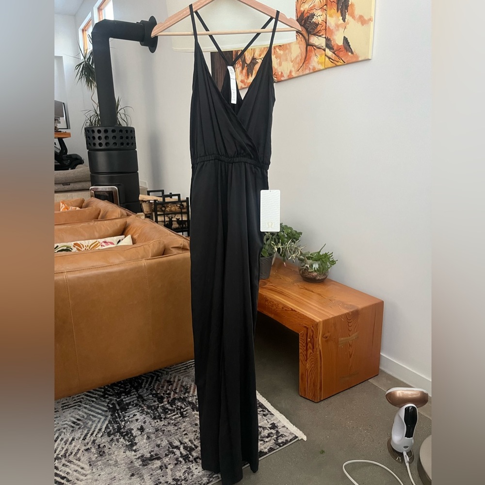 NWT Lululemon Lab Relic Black Romper/Jumpsuit